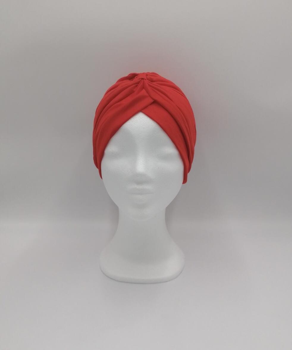 Rød turban