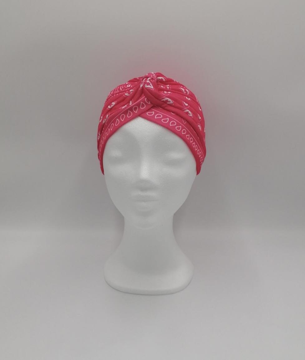 Pink turban