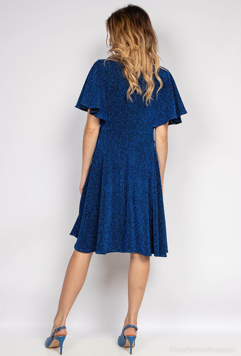 Blå kjole elianashop